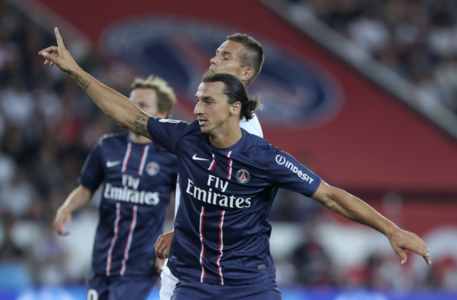 Ibrahimovic két góllal debütált a Ligue 1-ben - Fotó: AFP