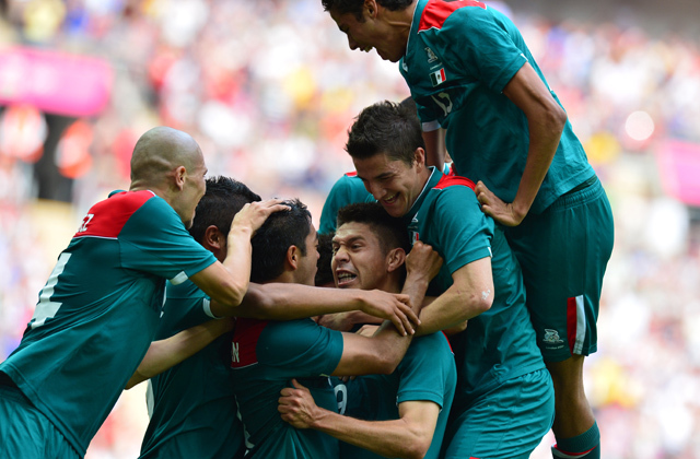 A mexikói válogatott tizedik olimpiáján megszerezte az aranyérmet - Fotó: AFP