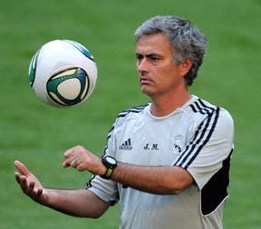 José Mourinho, a Real Madrid vezetőedzője