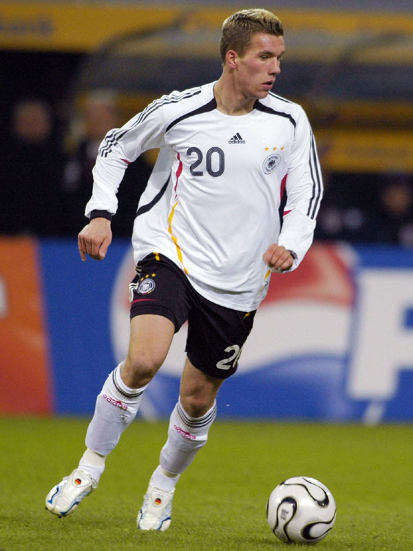 Lukas Podolski német válogatott