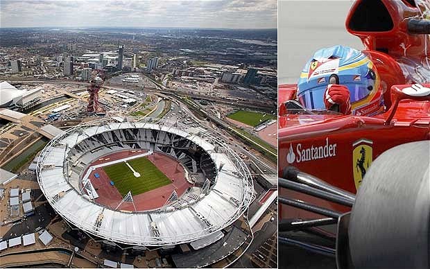 Az Olimpiai Stadionban hamarosan Formula-1-es autók düböröghetnek fel - Fotó: telegraph.co.uk