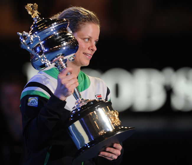 Clijsters nyerte az Ausztrál Opent - Fotó: AFP