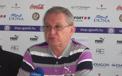 Csehi István az Újpest FC ügyvezető igazgatójaként 2011-ben.