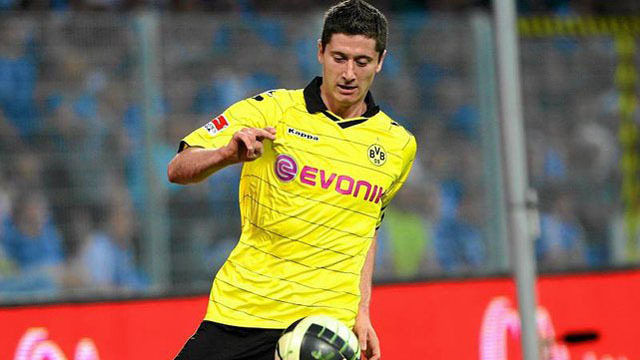 A Borussia Dormund csatára, Robert Lewandowski