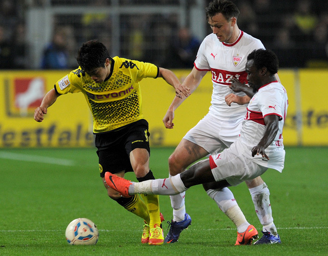 Óriási csatában nyert a Dortmund - Fotó: AFP