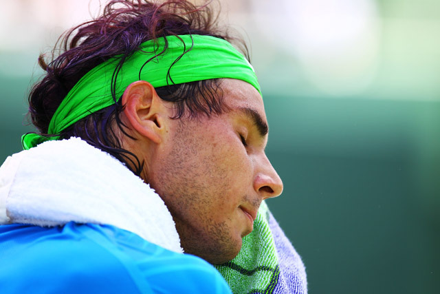 Rafael Nadal spanyol teniszező a miami férfi tenisztornán