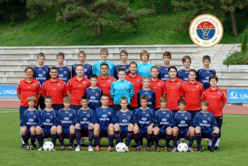 A Vasas U15-os csapata 