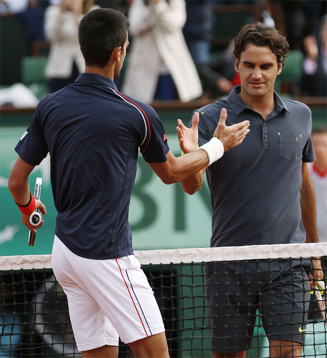 Federer gratulálhatott Djokovicsnak 