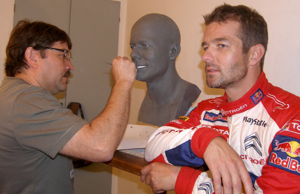 Sébastien Loeb-ot is megörökítették az örökkévalóságnak