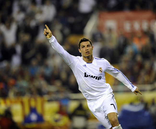 Ronaldo góljával győzött a Real Madrid - Fotó: AFP