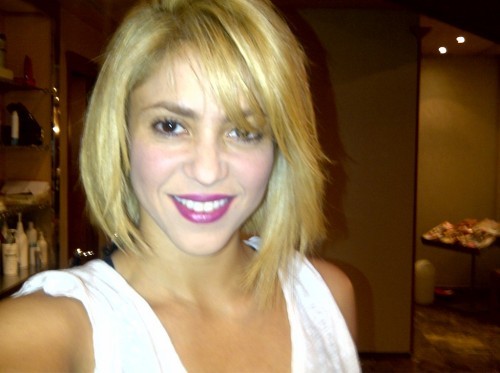 A kolumbiai popénenekesnő, Shakira.