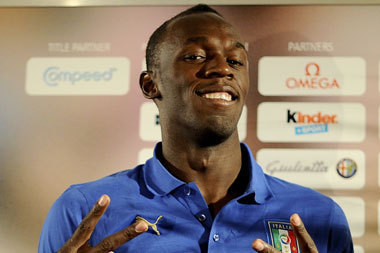 Usain Bolt a Manchester Unitednek fog szurkolni a BL-döntőben