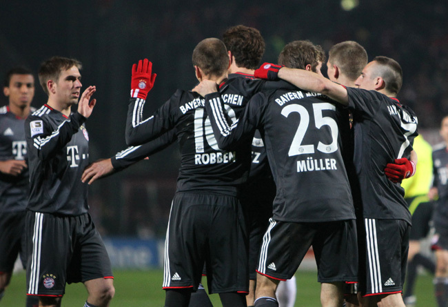 A Bayern München örülhetett a bronznak - Fotó: AFP