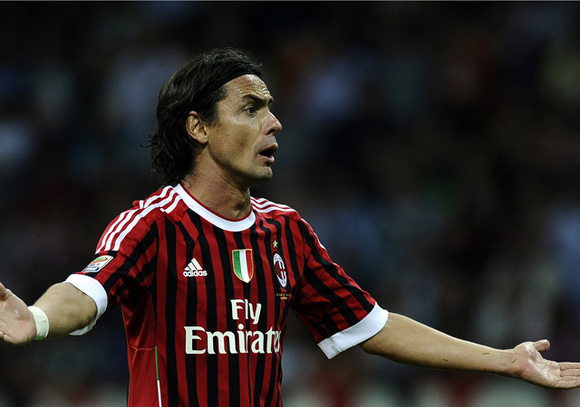 Inzaghi 2001 óta szolgálja a Milant