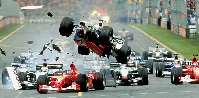 Ralf Schumacher sem sérült meg - Fotó: AFP