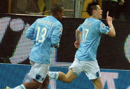 Hamsik gólöröme a Parma-Napoli olasz bajnokin 2011 márciusában