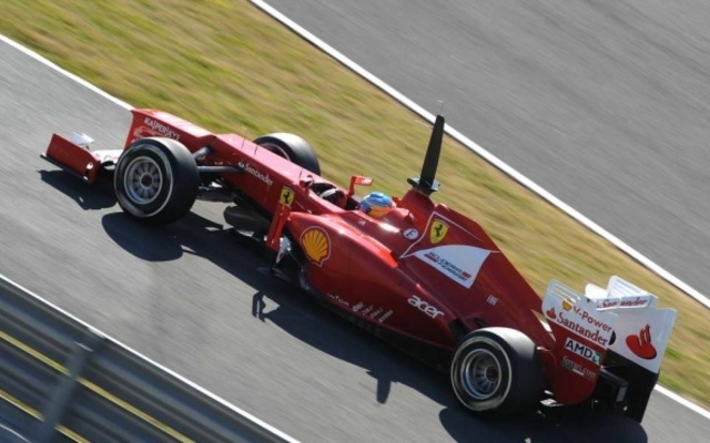 Fernando Alonso, a Ferrari spanyol pilótája
