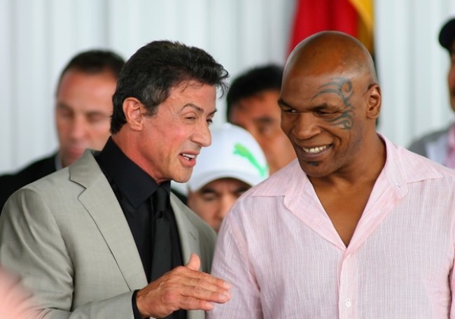 Sylvester Stallone és Mike Tyson is személyesn vett részt a beavatási ünnepségen