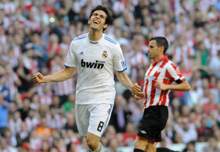 Kaká gólöröme a Bilbao-Real Madid spanyol bajnokin 2011 áprilisában