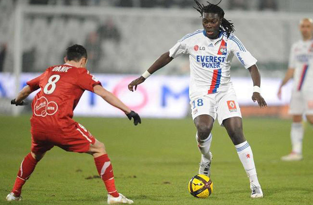 Lisandro López hiányában Bafetimbi Gomis az első számú gólfelelős Lyonban - Fotó: sport24.com