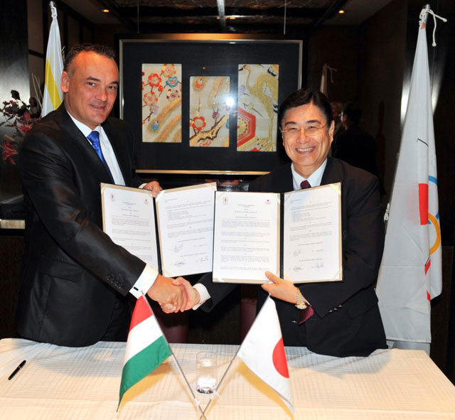 Japánnal működik együtt a Magyar Olimpiai Bizottság