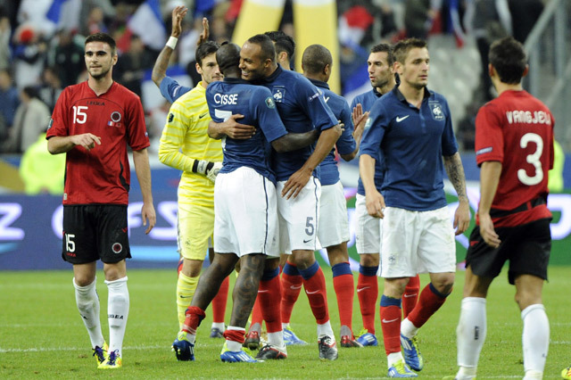 Franciaország 3-0-ra verte a vendég albánokat az Európa-bajnoki selejtezősorozat D-csoportjában