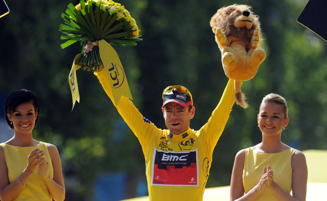 Cadel Evans az első ausztrál győztese a Tournak 