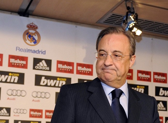 Florentino Perez, a Real Madrid elnöke