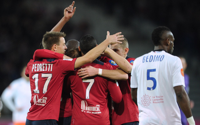 Henri Bedimo szomorkodhat, a Lille játékosai ünnepelhetnek - Fotó: AFP