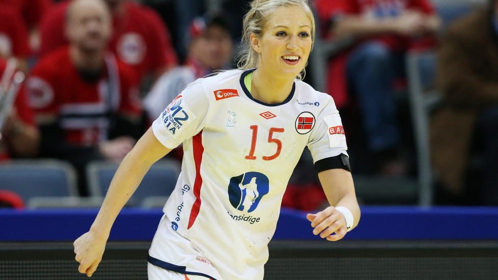 Linn Jorum Sulland, a norvég női kézilabda-válogatott játékosa 