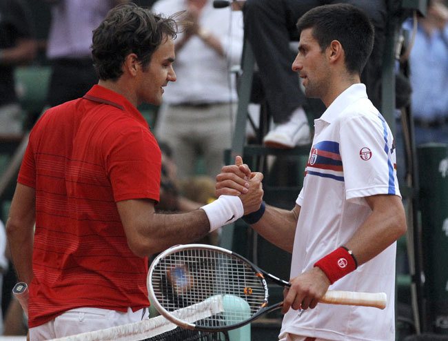 Federer törte meg a nagy sorozatot - Fotó: AFP