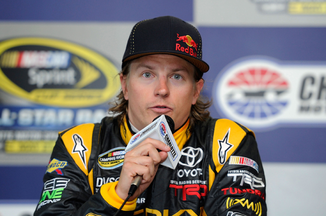 Kimi Räikkönen, a finn korábbi F1-es világbajnok nyilatkozik a NASCAR-szerepléséről.