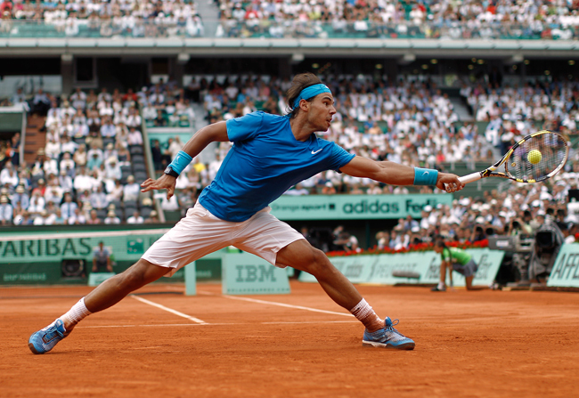 Rafael Nadal, a Roland Garros elődöntőjében 