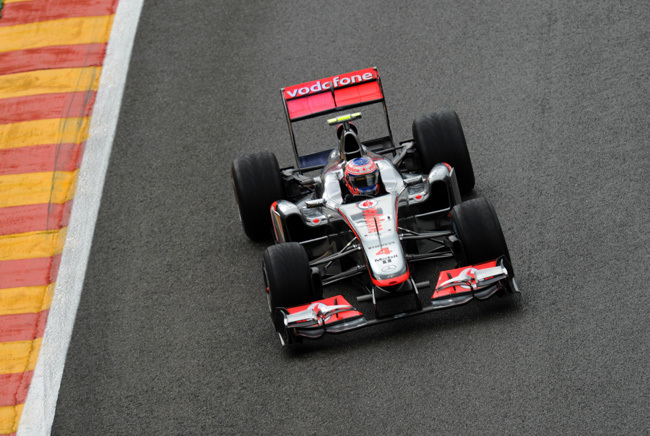 Button, McLaren-Mercedes, 2011, Belga Nagydíj