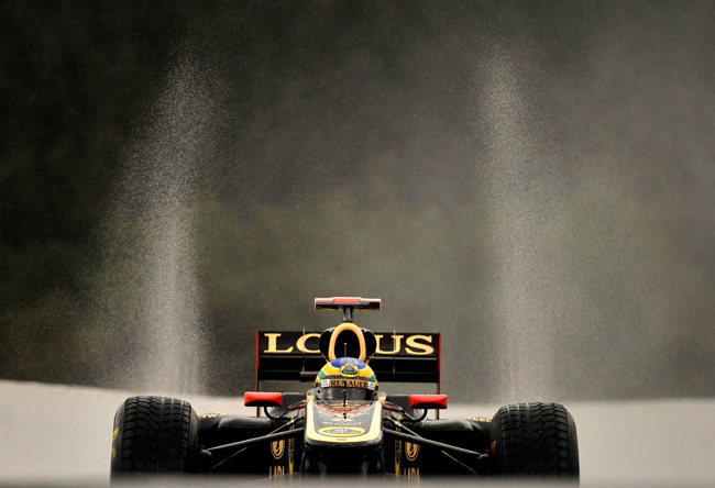 Senna. Lotus-Renault, 2011, Spa