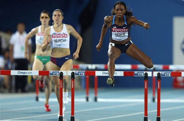 Az amerikai Lashinda Demus két ezüstérem után (2005, 2009) a csúcsra ért 400 méteres női gátfutásban