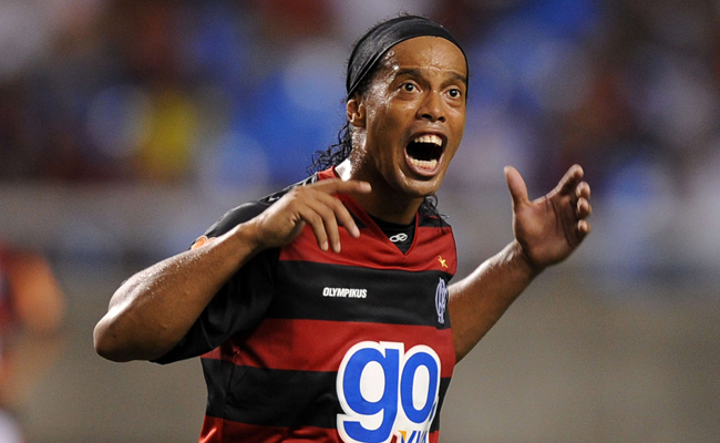 Ronaldinho_örül - Foró: AFP