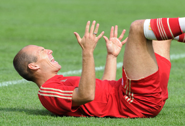 A Bayern München holland szélsője, Arjen Robben elismerte, hogy egyre jobban frusztrálja mellőzöttsége.