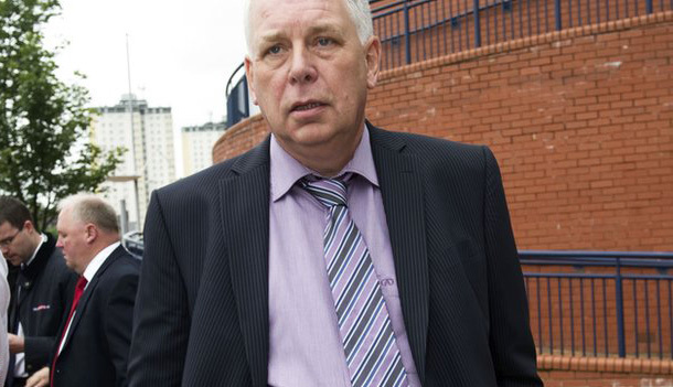 John Yorkston a Dunfermline elnöke 2012-ben.