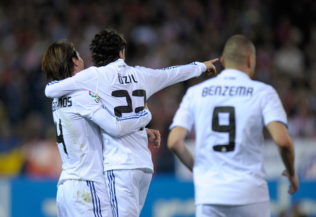 Özil és Benzema is gólt szerzett - Fotó: AFP