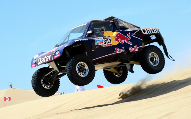 A Dakar első szakaszát a spanyol Carlos Sainz nyerte - Fotó: AFP