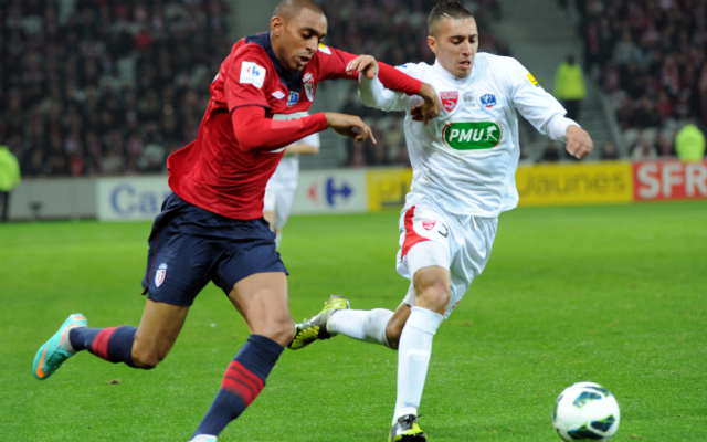 A fiatal Ronny Rodelin (balra) jó játéka is kellett a Lille sikeréhez - Fotó: AFP