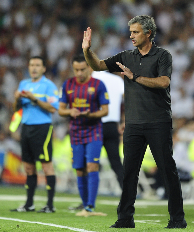 Jose Mourinho, a Real Madrid trénere