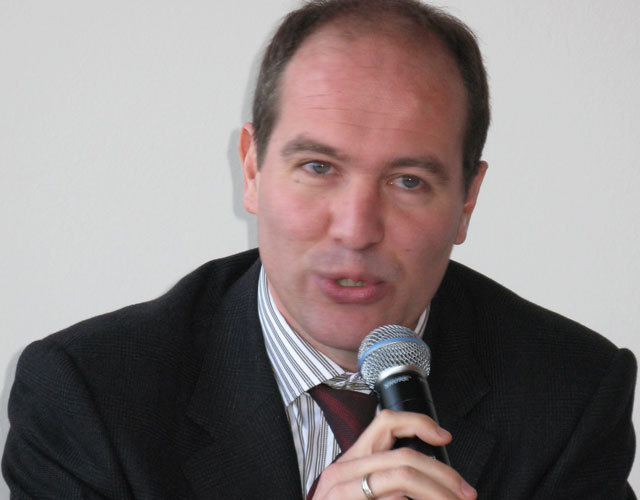 Markovits László, a Vasas elnöke 2011-ben.