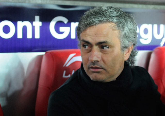 Mourinho elégedett csapatával - Fotó: AFP