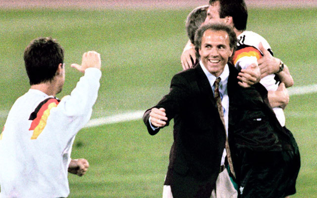 Beckenbauer 1990-ben szövetségi kapitányként is felért a csúcsra