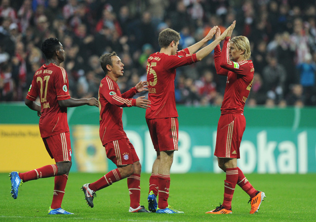 Bayern-parádé volt - Fotó: AFP
