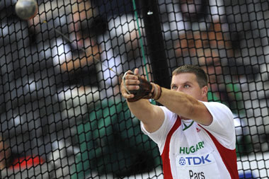 A kalapácsvető Pars Krisztián szerezte hazánk második olimpiai kvótáját