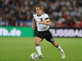 Philipp Lahm, a német válogatott hátvédje