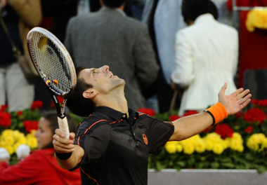 Novak Djokovicsot a madridi tenisztornán sem tudták megszorongatni